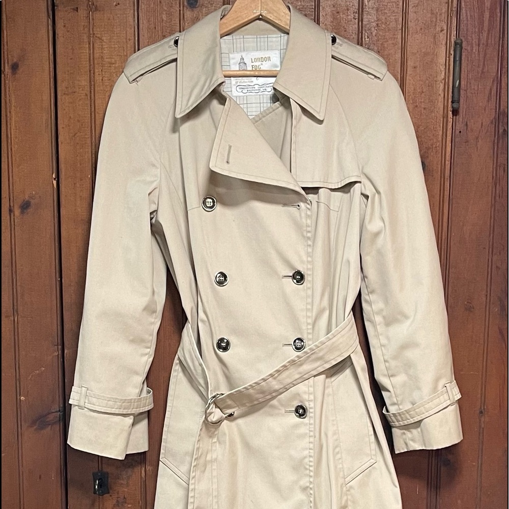Vintage London Fog Rain Coat
